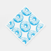 Serviette En Papier Servilleta de papel donas azules (Coin)
