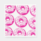 Serviette En Papier Servilleta de papel donuts  (Devant)