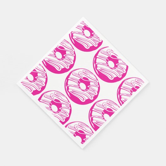 Serviette En Papier Servilleta de papel donuts  (Coin)