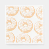Serviette En Papier Servilleta de papel donuts  (Devant)