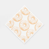 Serviette En Papier Servilleta de papel donuts  (Coin)