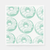 Serviette En Papier Servilleta de papel donuts  (Devant)