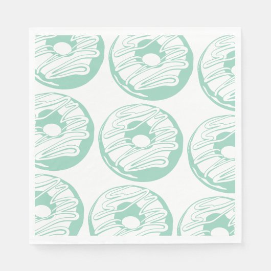 Serviette En Papier Servilleta de papel donuts (Devant)
