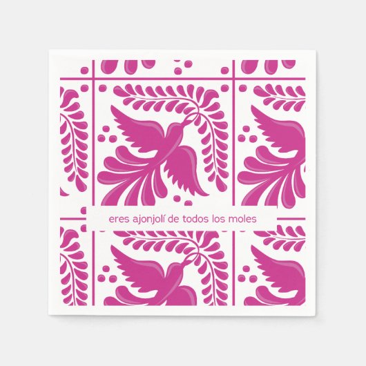 Serviette En Papier servilleta de papel maladie (Devant)