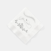 Serviette En Papier Servilleta de papel para boda (Coin)