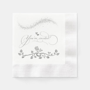 Serviette En Papier Servilleta de papel para boda