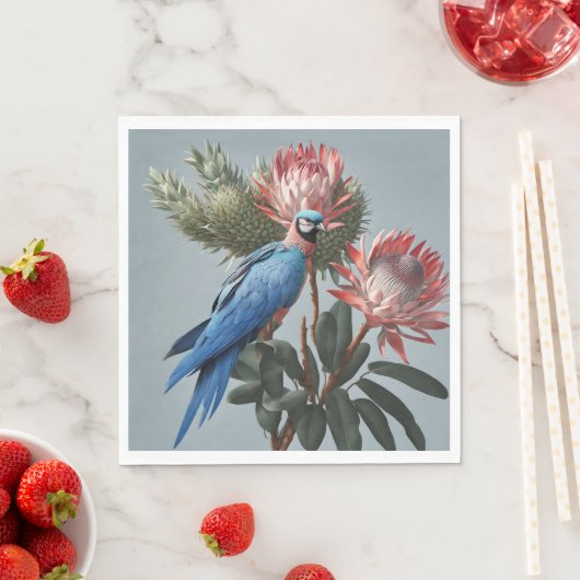 Serviette En Papier Servilleta Protea (En situation)