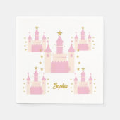 Serviette En Papier Servilletas con Diseño de Castillo de Princesa (Devant)