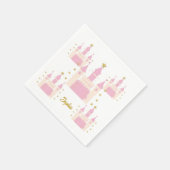 Serviette En Papier Servilletas con Diseño de Castillo de Princesa (Coin)