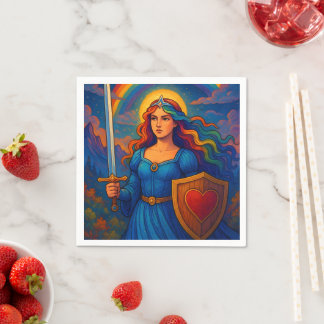 Serviette En Papier Servilletas de la princesa Arcadia