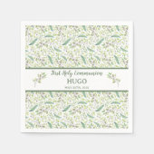 Serviette En Papier Servilletas de papel HUGO Primera Comunión  (Devant)