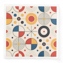 Servilletas diseño geométrico