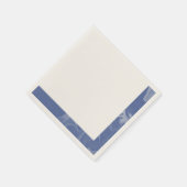 Serviette En Papier Servilletas elegantes azules (Coin)