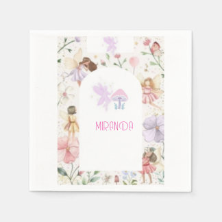 Serviette En Papier Servilletas Personalizadas para Fiesta de Cumpleañ