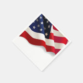 Serviette En Papier Servir le drapeau américain Patriotic Party Napkin (Coin)