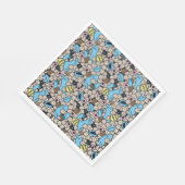 Serviette En Papier Sésame Sésame | Cookie Monster Doodle Motif (Coin)