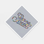 Serviette En Papier Sésame Sésame | Logo Doodle (Coin)