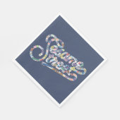 Serviette En Papier Sésame Sésame | Logo Doodle (Coin)