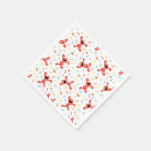 Serviette En Papier Sesame Street Elmo | Anniversaire Crayon (Coin)