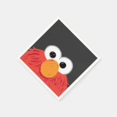 Serviette En Papier Sesame Street | Elmo Big Face (Coin)