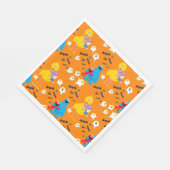 Serviette En Papier Sesame Street Halloween chauves-souris et fantômes (Coin)