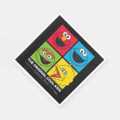 Serviette En Papier Sesame Street | les enfants frais originaux (Coin)