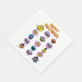 Serviette En Papier Sesame Street Pals - Happy Halloween ! (Coin)