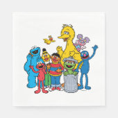 Serviette En Papier Sesame Street Pals Wing (Devant)