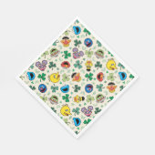 Serviette En Papier Sesame Street St. Patrick's Day Motif (Coin)