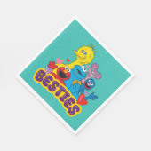 Serviette En Papier Sesame Street Valentine Besoins (Coin)