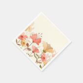 Serviette En Papier Set de table papier Festive Spring Flowers (Coin)