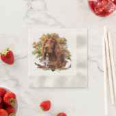 Serviette En Papier Setter irlandais - Oiseau Dog Ultimate Upland (En situation)