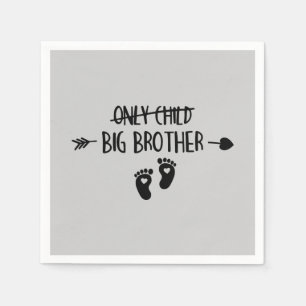 Serviette En Papier Seulement les enfants traversent maintenant Big Br