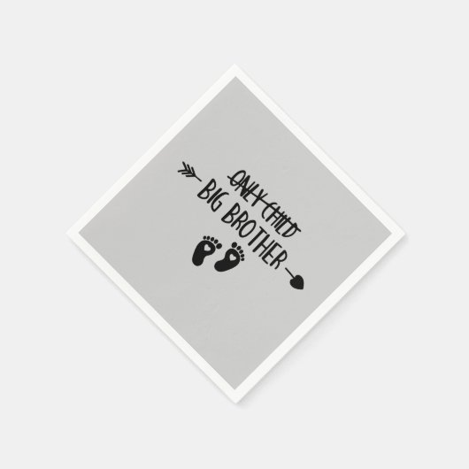 Serviette En Papier Seulement les enfants traversent maintenant Big Br (Coin)