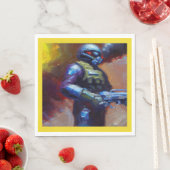 Serviette En Papier SF - Héros militaire 4 (En situation)