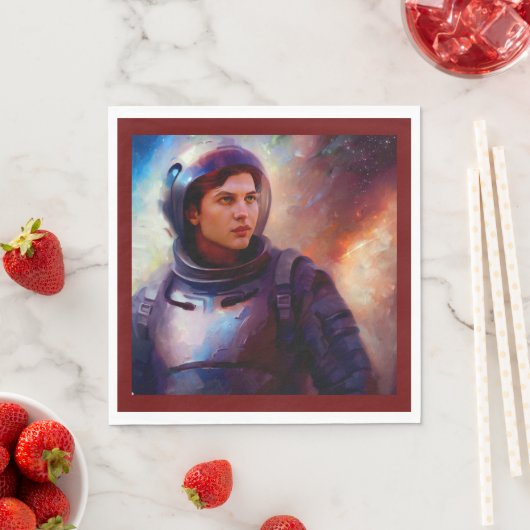 Serviette En Papier SF Space Hero 4 (En situation)