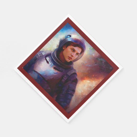 Serviette En Papier SF Space Hero 4 (Coin)