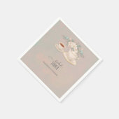 Serviette En Papier Shabby chic Tea Party Fête des mariées (Coin)