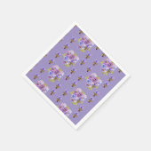 Serviette En Papier Shabby violet Pansy viola Serviette serviettes vio (Coin)