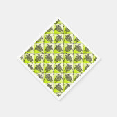 Serviette En Papier Shamanic Tortues de mer Motif - vert (Coin)