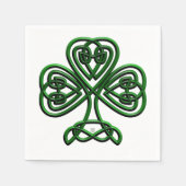 Serviette En Papier Shamrock (Devant)