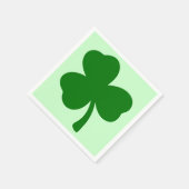 SERVIETTE EN PAPIER SHAMROCK 1 (Coin)