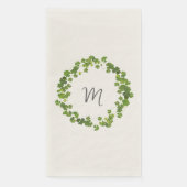 Serviette En Papier Shamrock bouquet, st patrick's day (Devant)