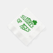Serviette En Papier Shamrock d'âge (Coin)