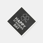Serviette En Papier Shamrock de tableau, St Patrick's Day Party (Coin)