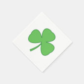 Serviette En Papier Shamrock St. Patrick's Day Party Napkins (Coin)