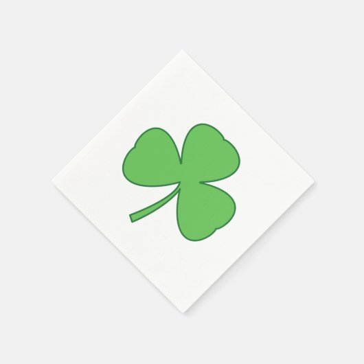 Serviette En Papier Shamrock St. Patrick's Day Party Napkins (Coin)
