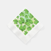 Serviette En Papier Shamrock vert St Patrick iPhone 5 Coque-Mate (Coin)