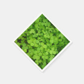 Serviette En Papier Shamrocks chanceux ! (Coin)