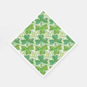 Serviette En Papier Shamrocks fragmentés (Coin)